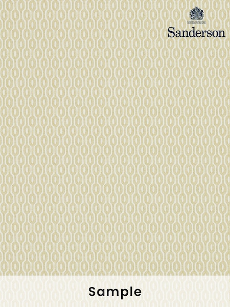 Sanderson Home Yellow Hemp Wallpaper Sample Wallpaper (M68145) | £1