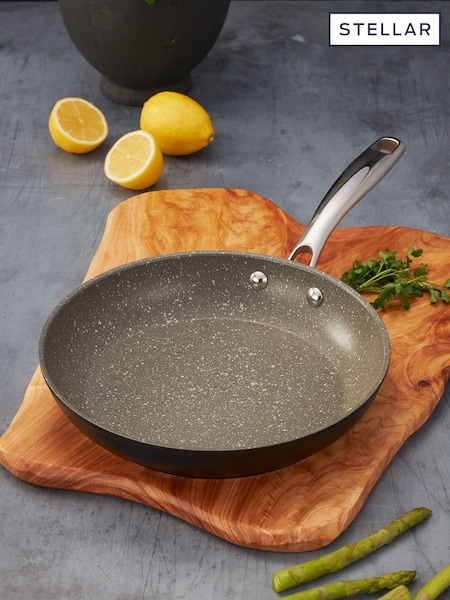 Stellar Grey Rocktanium Non Stick Frying Pan 24cm (M71714) | £40