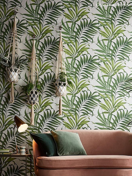Graham & Brown Lush Green Yasuni 10M Wallpaper (M73970) | £65