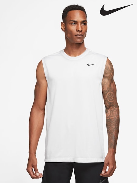 Nike White Dri-FIT Legend Training Vest Top (M74394) | £23