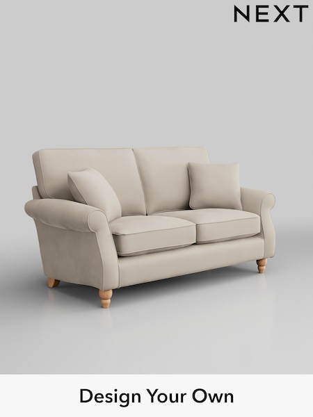 Plush Velvet Easy Clean/Oyster Ashford (M75696) | £1,275