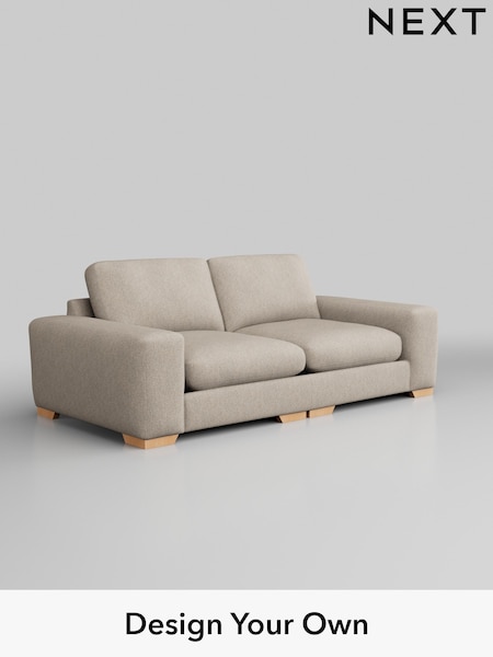 Tweedy Chenille/Mid Natural Houghton Deep Relaxed Sit (M76141) | £1,399