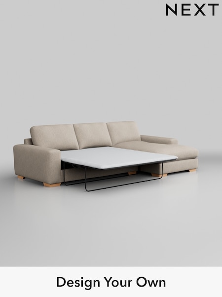 Tweedy Chenille/Mid Natural Houghton Deep Relaxed Sit (M76141) | £2,675