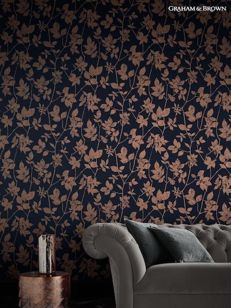 Graham & Brown Blue Luna 10M Wallpaper (M78221) | £80