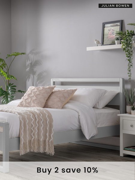 Julian Bowen Grey Venice Bed (M78726) | £215 - £295
