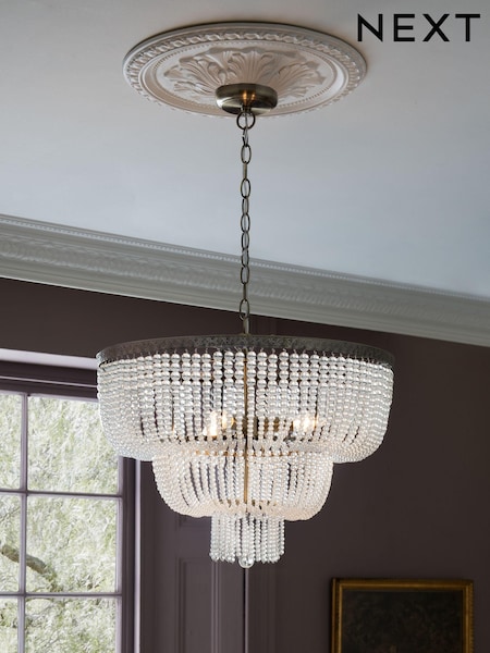 Brass Bamburgh 3 Light Chandelier Light (M80523) | £225