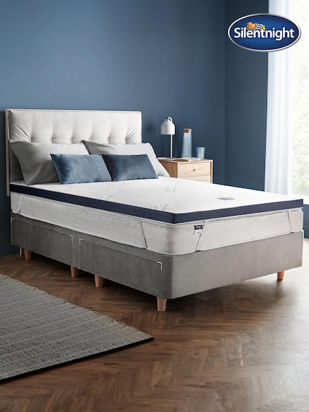 Silentnight White Wellbeing Cool Touch Mattress Topper (M80816) | £199 - £229