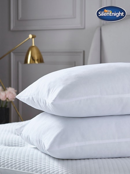 Silentnight Set of 2 Luxury Soft As Silk Pillows (M80821) | £24