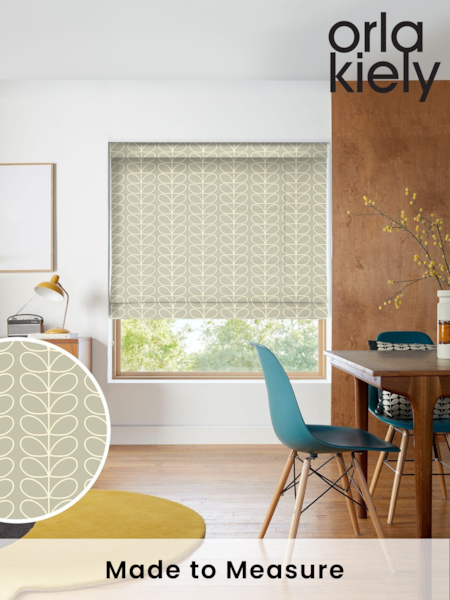 Orla Kiely Pebble 100% Cotton Linear Stem Made to Measure Roman Blind (M82323) | £79