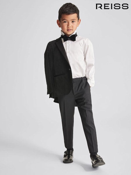 Reiss Black Knightsbridge Junior Tuxedo Trousers (M83206) | £48