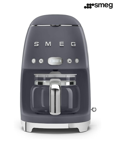 Smeg Grey Drip Filter Coffee Machine (M87366) | £200