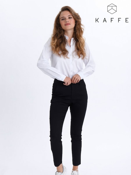 Kaffe Lea Slim Fit Chino Trousers (M88647) | £65