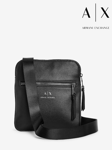 Armani Exchange Black Cross-Body Bag (M89322) | £95
