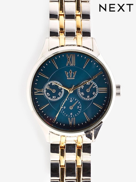 Gold Tone/Silver Tone Metal Bracelet Watch (M89662) | £50