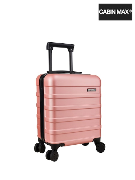 Cabin Max Rose Gold Anode Four Wheel Carry On Easyjet Sized Underseat 45cm Suitcase (M8E632) | £50