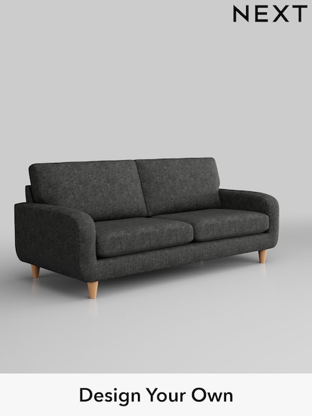Boucle Weave Easy Clean/Charcoal Grey Camden (M91001) | £999