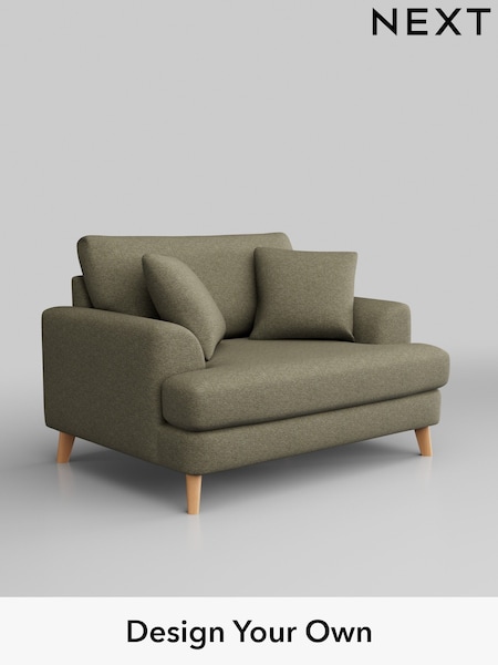 Tweedy Chenille/Mid Moss Green Parker (M91182) | £975