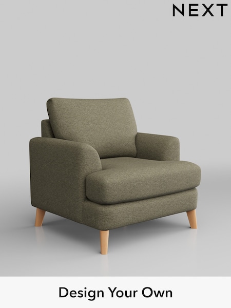 Tweedy Chenille/Mid Moss Green Parker (M91182) | £775