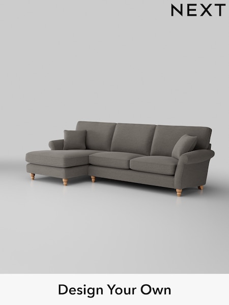 Fine Chenille Easy Clean/Dark Smoke Grey Ashford (M91206) | £2,125