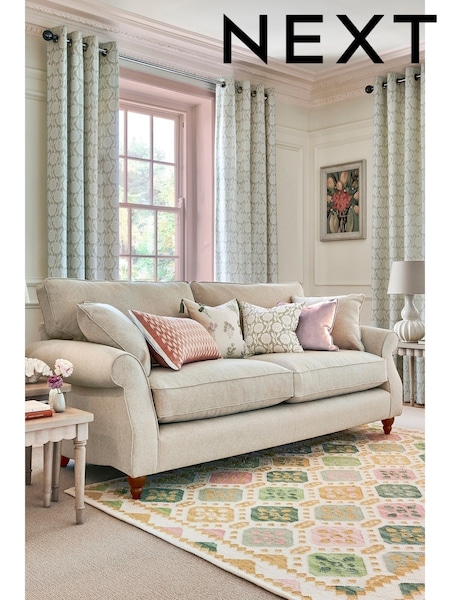 Fine Chenille Easy Clean/Mid Mulberry Purple Ashford Relaxed Sit (M91323) | £1,599