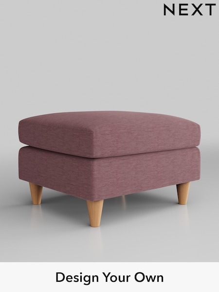 Fine Chenille Easy Clean/Mid Mulberry Purple Camden (M91369) | £350