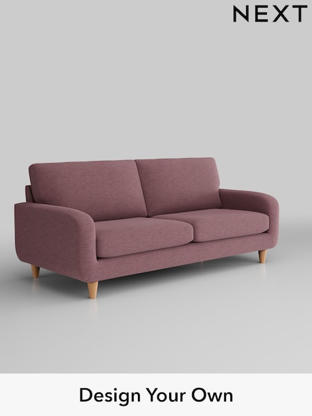 Fine Chenille Easy Clean/Mid Mulberry Purple Camden (M91369) | £1,099