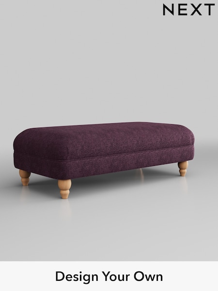 Plush Chenille/Dark Plum Purple Ashford (M91372) | £475