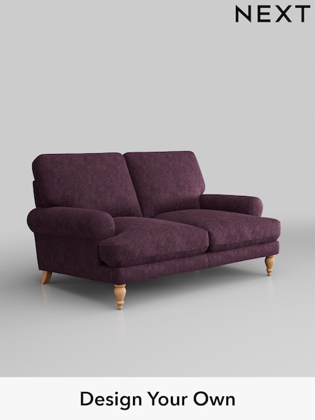 Plush Chenille/Dark Plum Purple Erin Deep Relaxed Sit (M91382) | £1,175