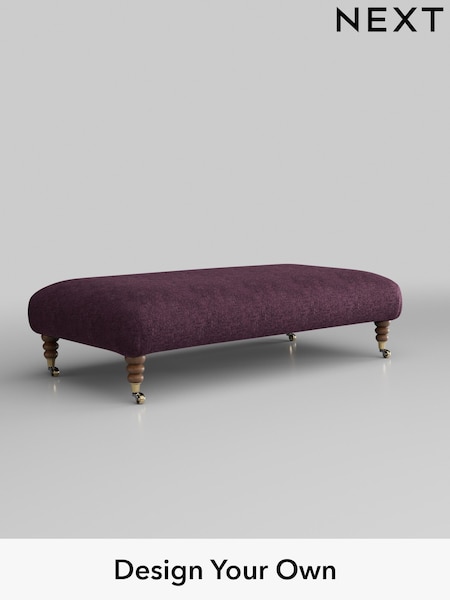 Plush Chenille/Dark Plum Purple Erin Deep Relaxed Sit (M91382) | £475