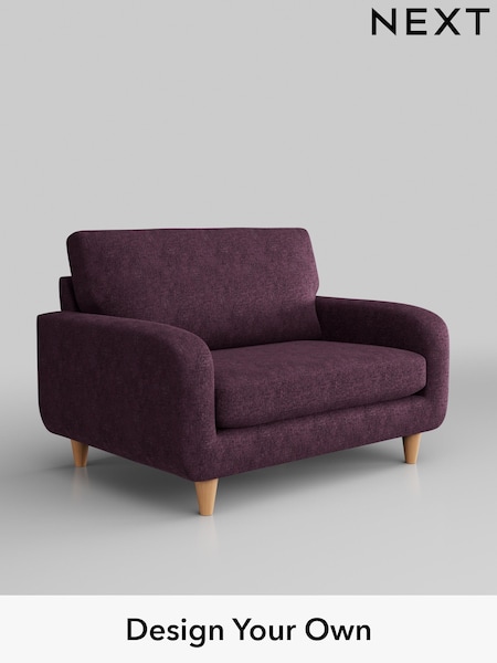 Plush Chenille/Dark Plum Purple Camden (M91384) | £799
