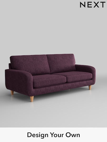 Plush Chenille/Dark Plum Purple Camden (M91384) | £1,099