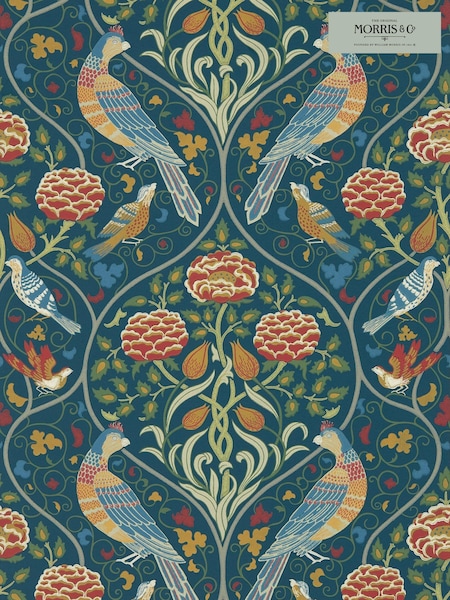 Morris & Co. Green Seasons by May 10.05M Wallpaper (M91435) | £145