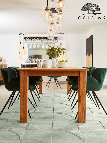 Origins Cream Penny Carved Rug (M91465) | £165 - £295