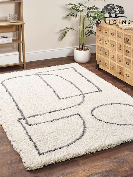 Origins Cream Artisan Picasso Rug (M91475) | £145 - £260