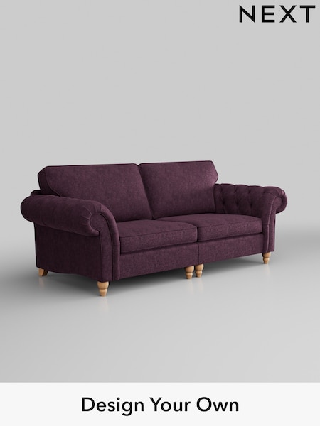 Plush Chenille/Dark Plum Purple Gosford Highback Ii Deep Sit (M91699) | £1,725