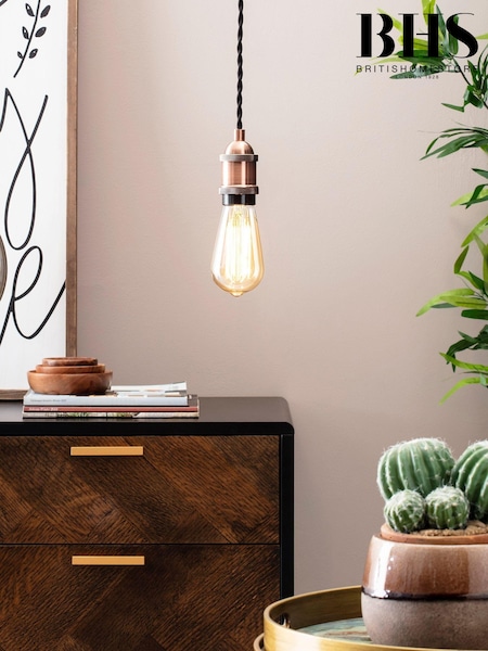 BHS Copper Dale Cable Ceiling Light (M94305) | £25