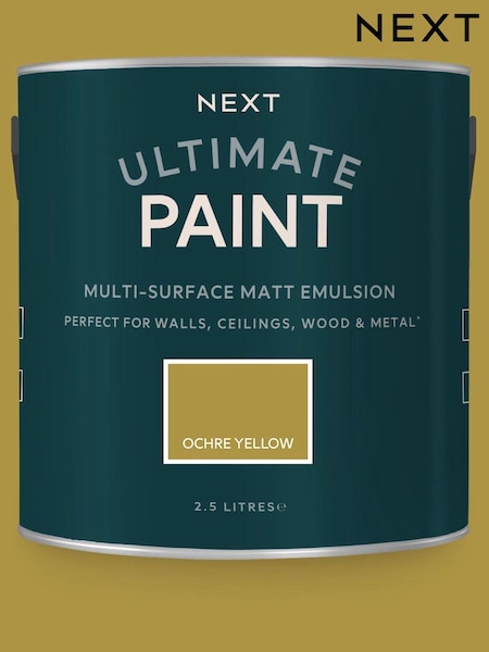 Ochre Yellow Ultimate® Multi-Surface Peel & Stick Paint Sample (M94493) | £1