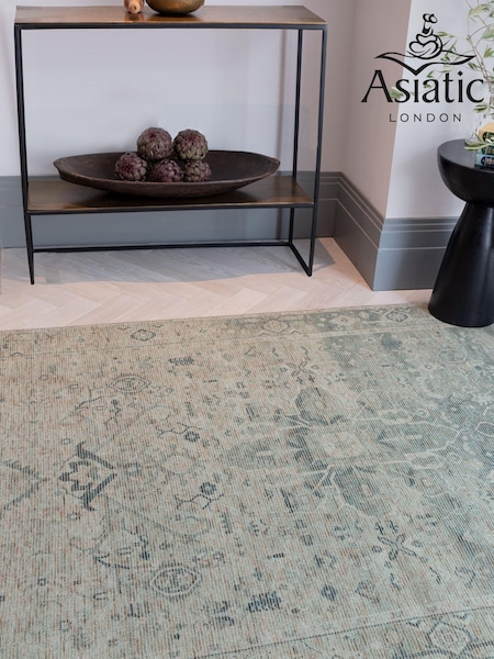Asiatic Rugs Green Kaya Vida Washable Rug (M94807) | £83 - £235