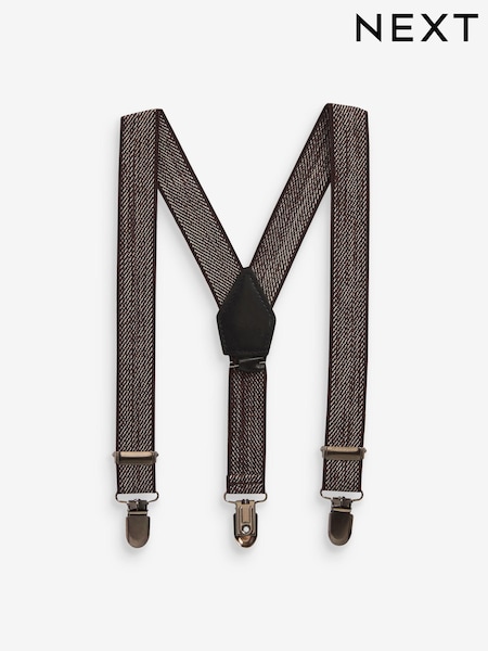 Brown Heritage Boys Braces (M95626) | £7 - £8