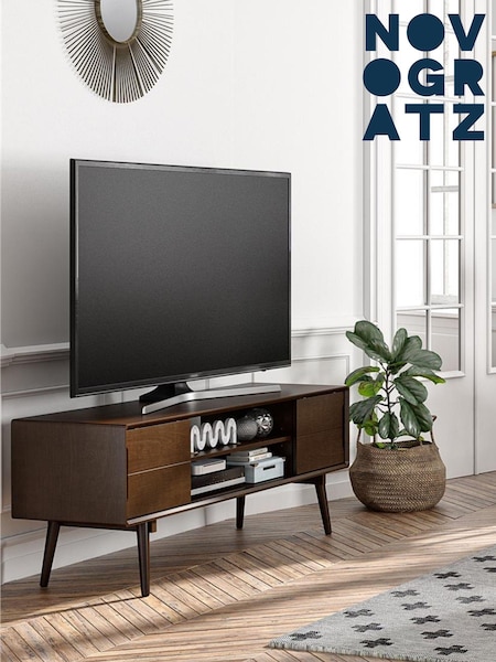 Novogratz Walnut Brittany 55 Inch TV Stand (M95919) | £220