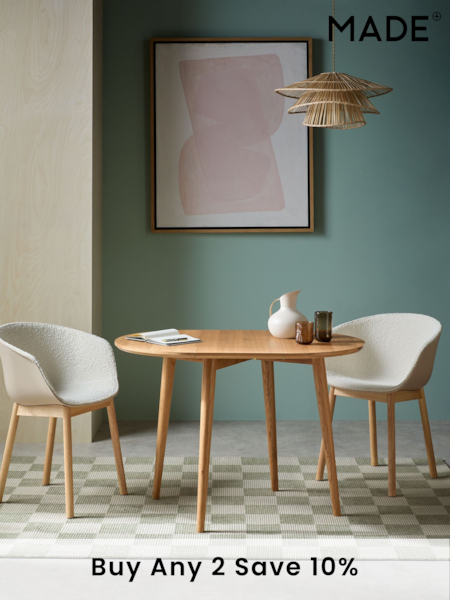 MADE.COM Oak Deauville Drop Leaf Dining Table (M96890) | £399