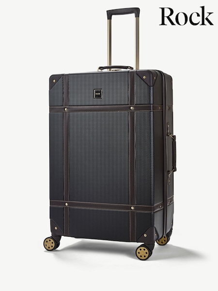 Rock Luggage Large Vintage Suitcase (M98573) | £125