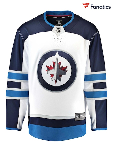 Fanatics Winnipeg Jets Branded Away Breakaway White Jersey (N00023) | £105