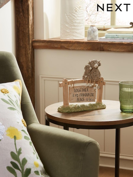Brown Hamish Sentiment Sign Ornament (N00062) | £9
