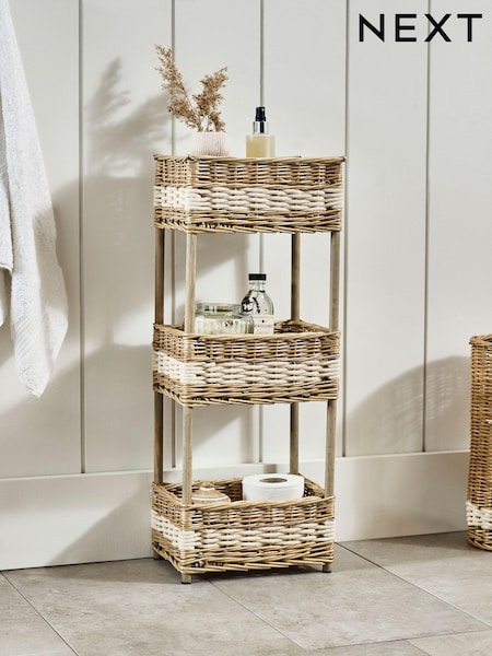 Light Natural Chalk Malvern Storage Caddy (N00784) | £55