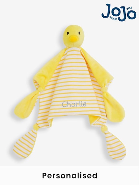 JoJo Maman Bébé Duck Personalised Duck Comforter (N00978) | £18