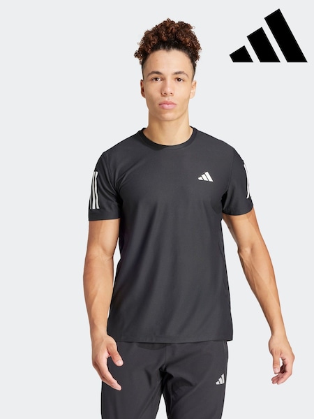adidas Black Own the Run T-Shirt (N04897) | £28