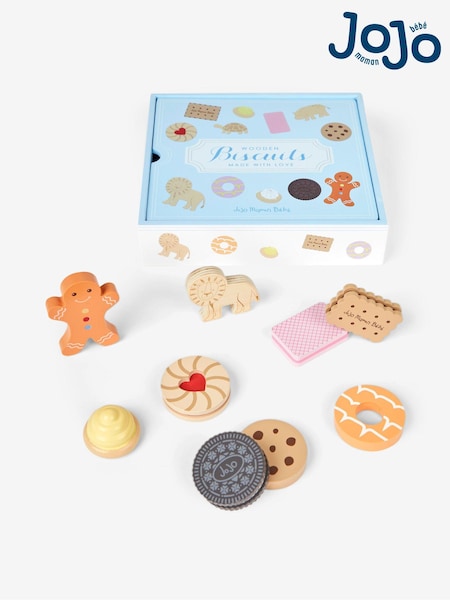 JoJo Maman Bébé Wooden Biscuit Set (N06704) | £21