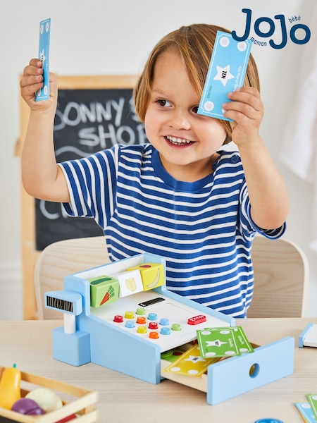 JoJo Maman Bébé Wooden Play Till (N06705) | £28