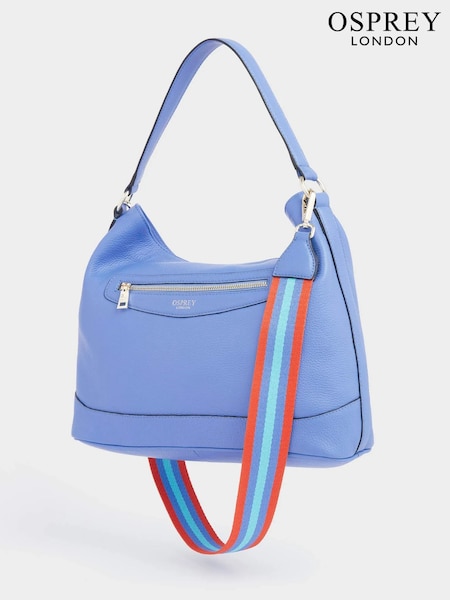 Osprey London Green The Hendrix Leather Hobo Bag (N06792) | £0